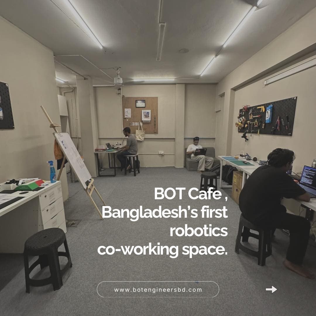 Bot Cafe visual concept