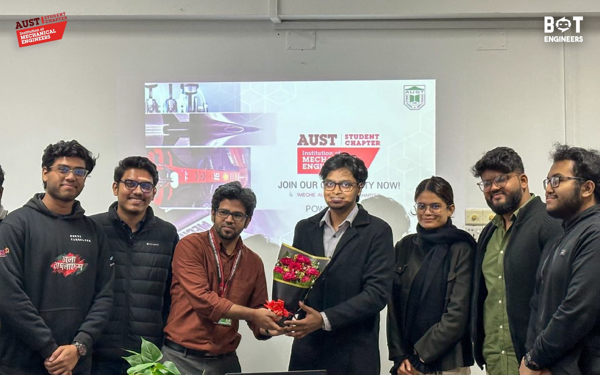 AUST Mecha group photo