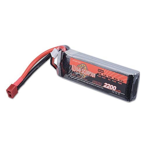 Wild Scorpion 11.1V 2200 mAh 3S Battery